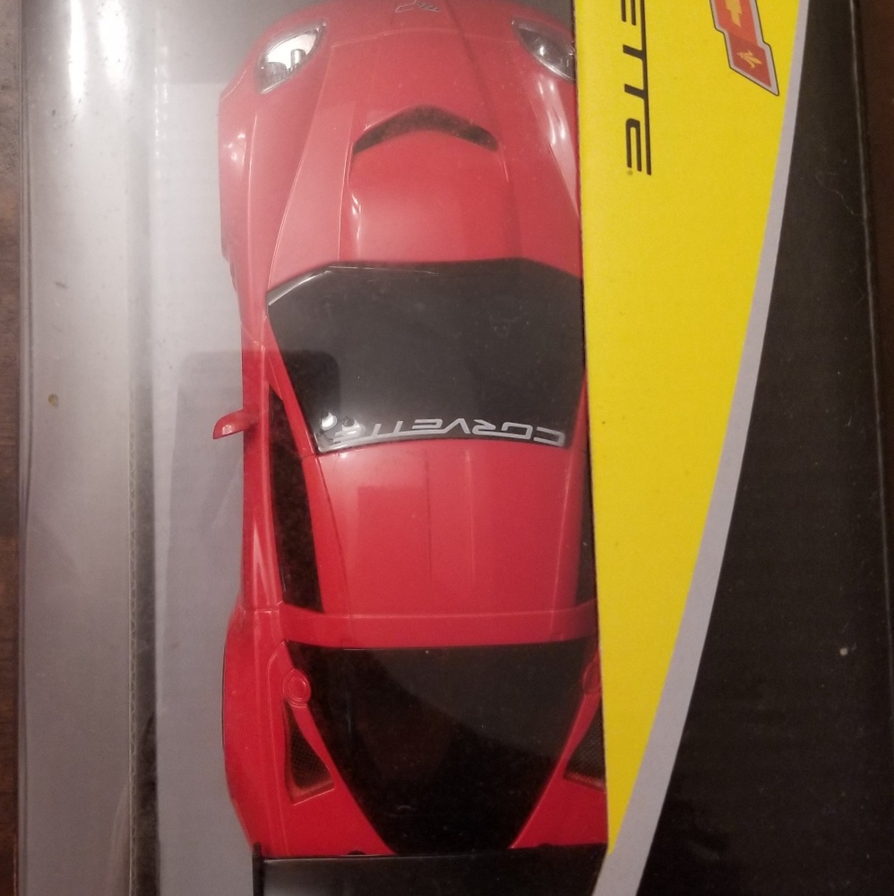 Red Toy Corvette - Picture 3 of 3